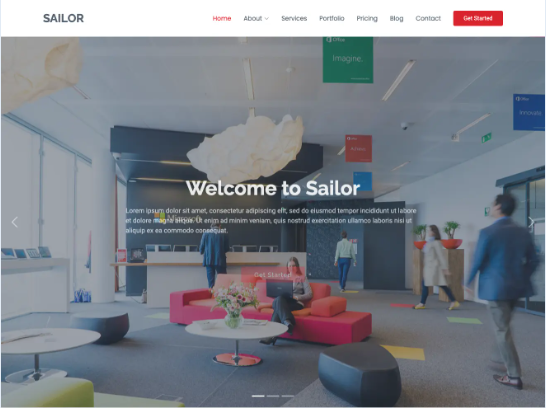 Sailor - Bootstrap Business Template